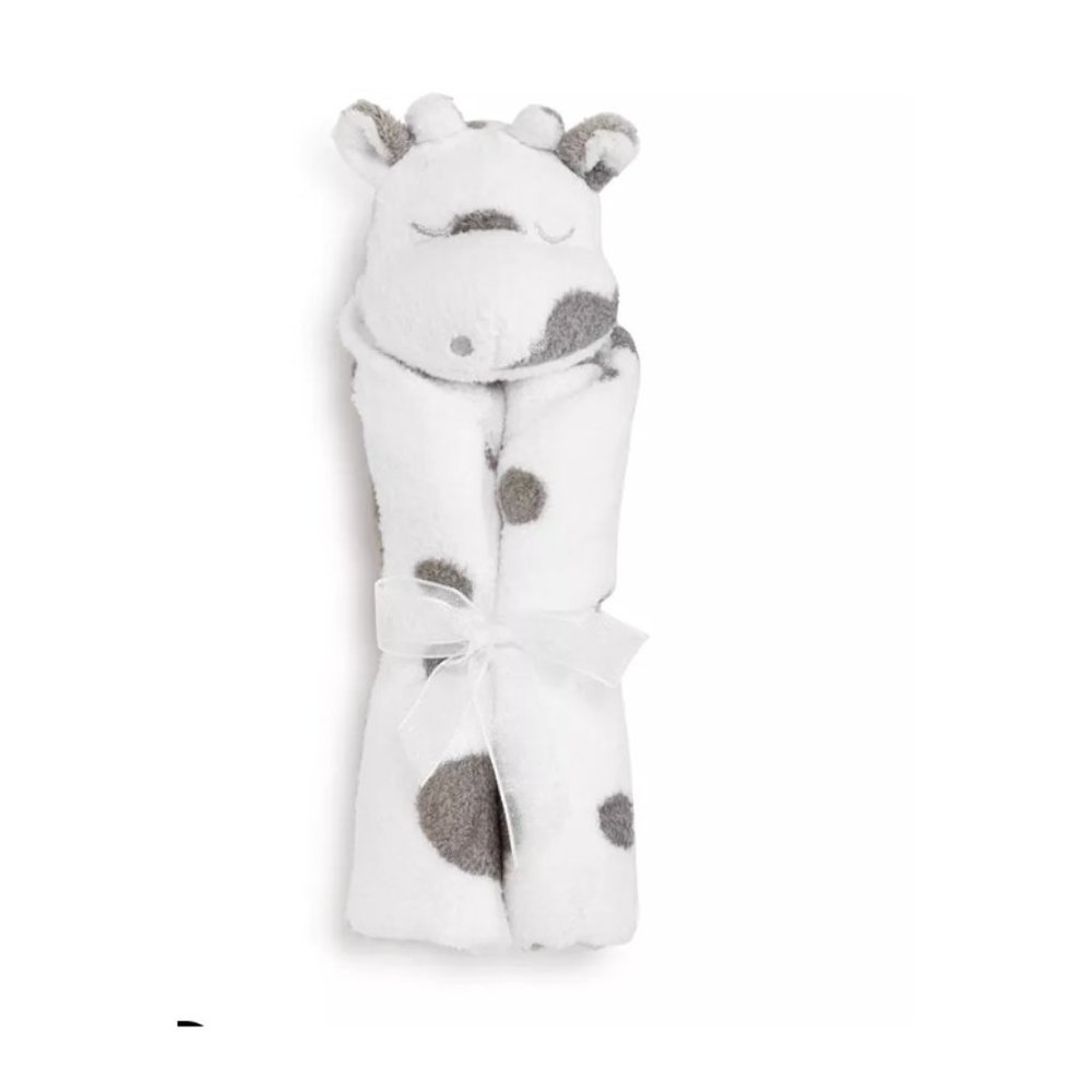 Angel Dear Spotted COW Baby Security Blanket Lovey Lovie